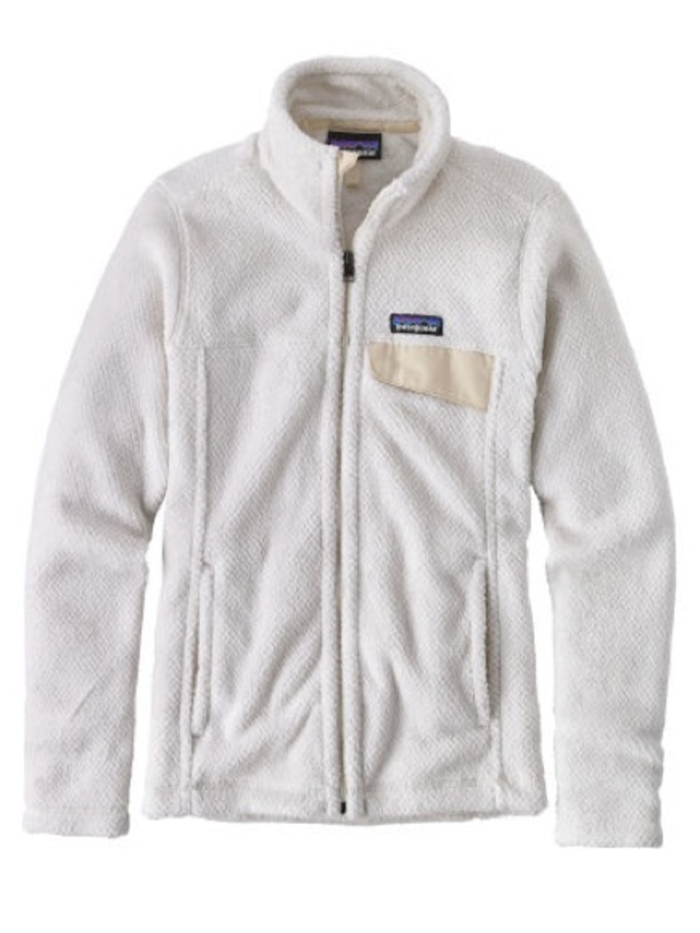 Patagonia women’s White Fleece Jacket